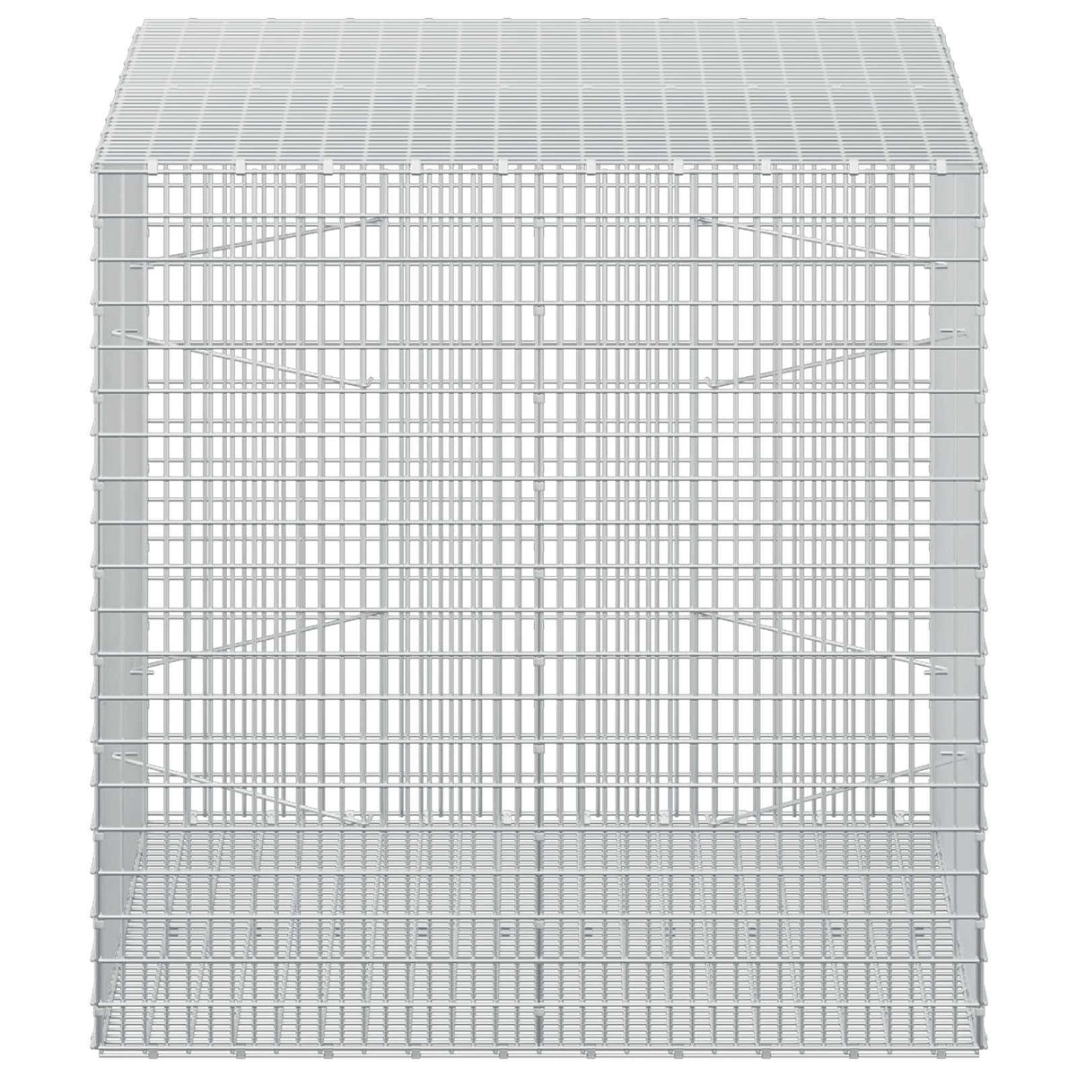 Gabion with 3.5 mm Wire and 5x2.5 cm Mesh 100x100x100 cm
