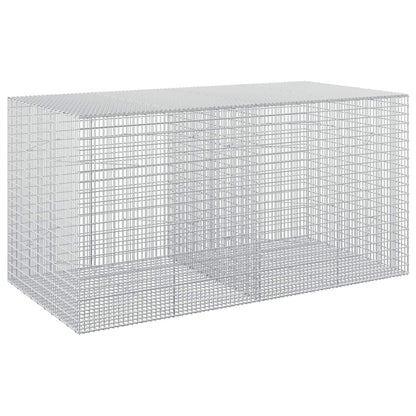 Gabion with 3.5 mm Wire and 5x2.5 cm Mesh 200x100x100 cm