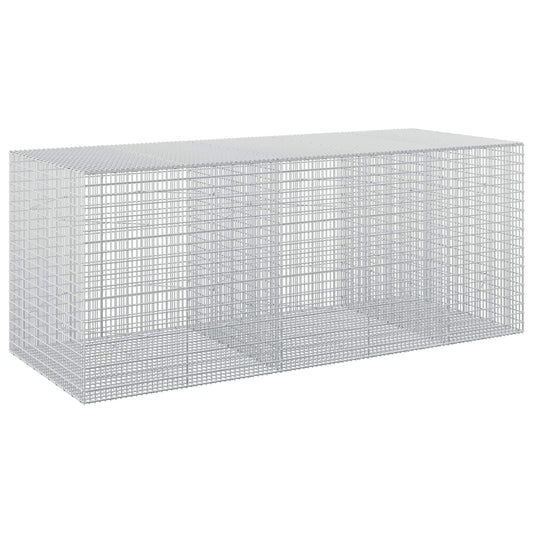 Gabion with 3.5 mm Wire and 5x2.5 cm Mesh 250x100x100 cm