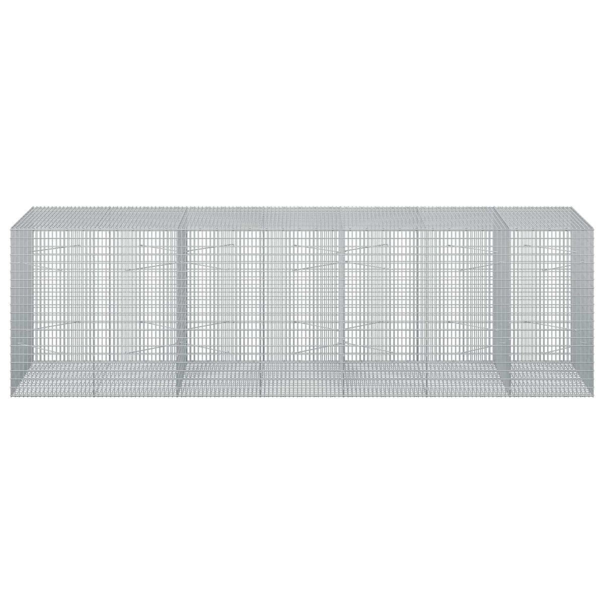 Gabion with 3.5 mm Wire and 5x2.5 cm Mesh 350x100x100 cm