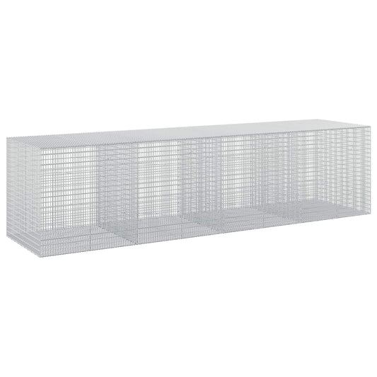 Gabion with 3.5 mm Wire and 5x2.5 cm Mesh 400x100x100 cm