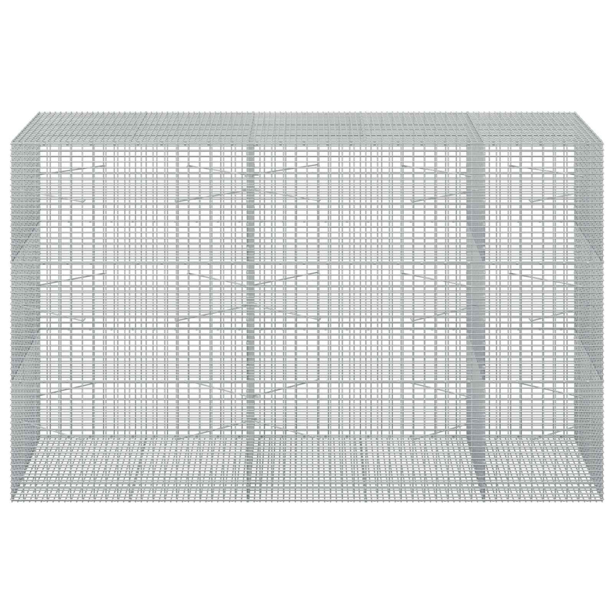 Gabion with 3.5 mm Wire and 5x2.5 cm Mesh 250x100x150 cm
