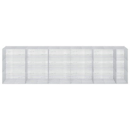 Gabion with 3.5 mm Wire and 5x2.5 cm Mesh 550x100x150 cm