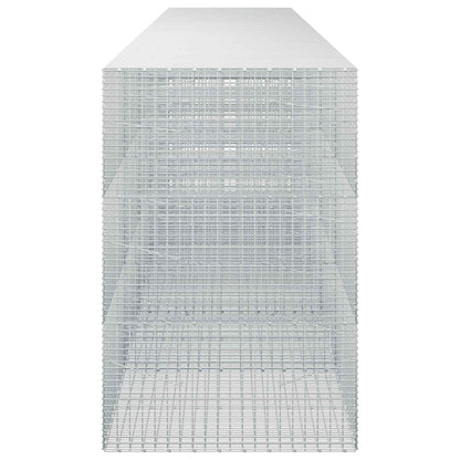 Gabion with 3.5 mm Wire and 5x2.5 cm Mesh 550x100x150 cm