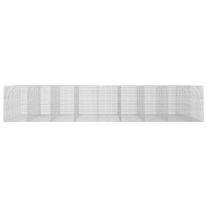 Gabion with 3.5 mm Wire and 5x2.5 cm Mesh 850x100x150 cm