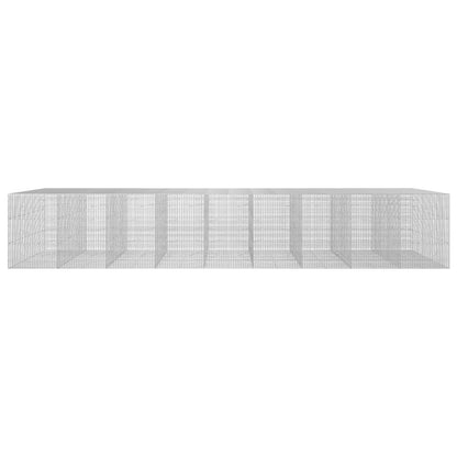 Gabion with 3.5 mm Wire and 5x2.5 cm Mesh 900x100x150 cm
