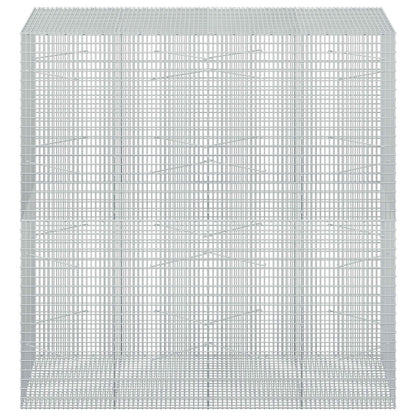 Gabion with 3.5 mm Wire and 5x2.5 cm Mesh 200x100x200 cm