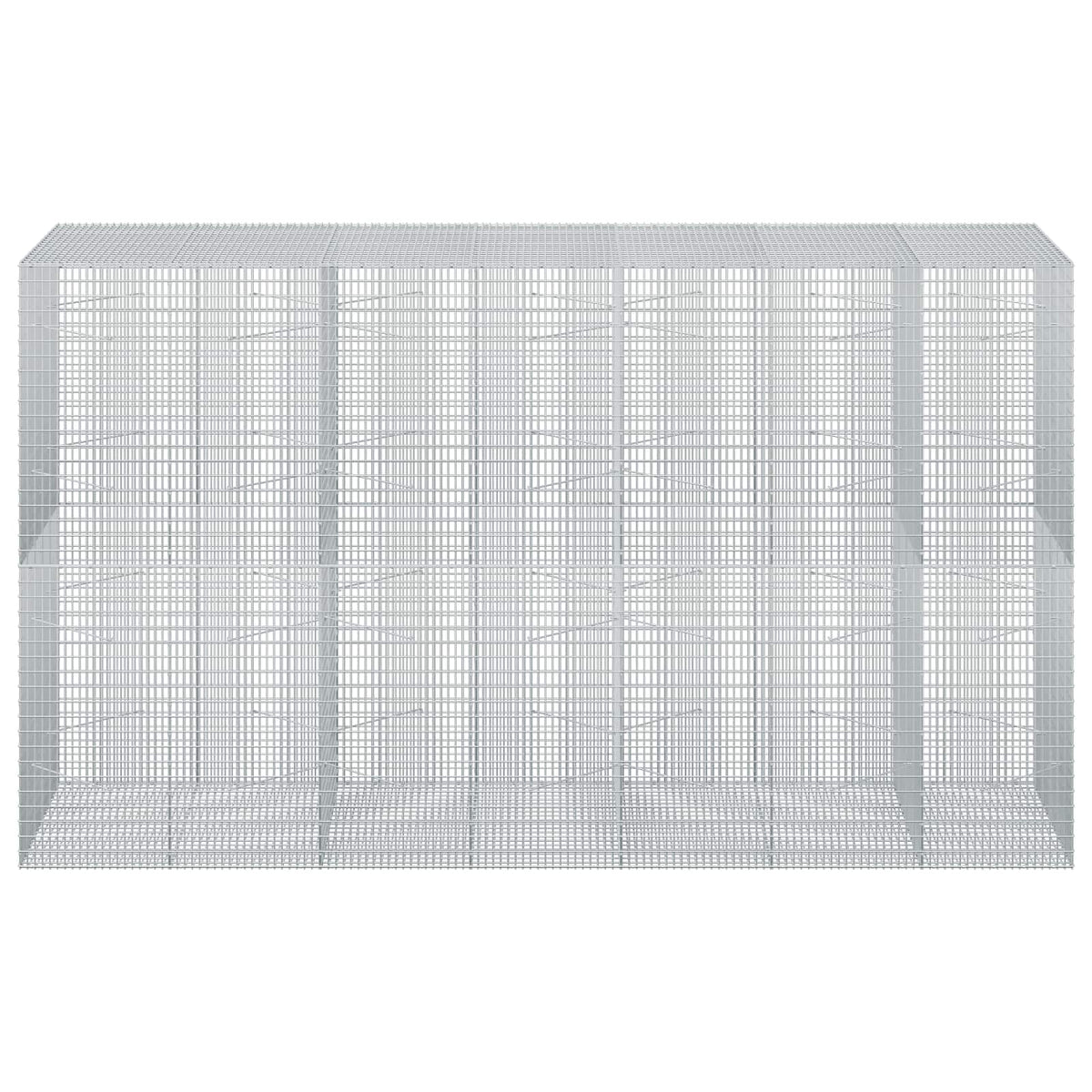 Gabion with 3.5 mm Wire and 5x2.5 cm Mesh 350x100x200 cm