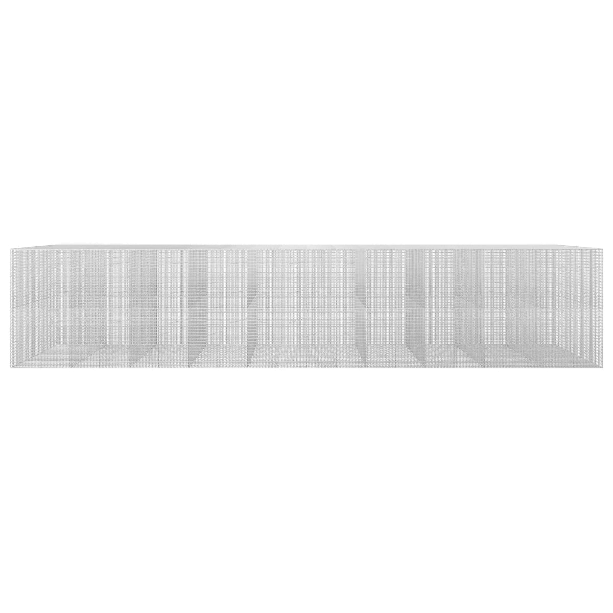 Gabion with 3.5 mm Wire and 5x2.5 cm Mesh 1000x100x200 cm