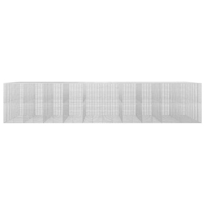 Gabion with 3.5 mm Wire and 5x2.5 cm Mesh 1000x100x200 cm