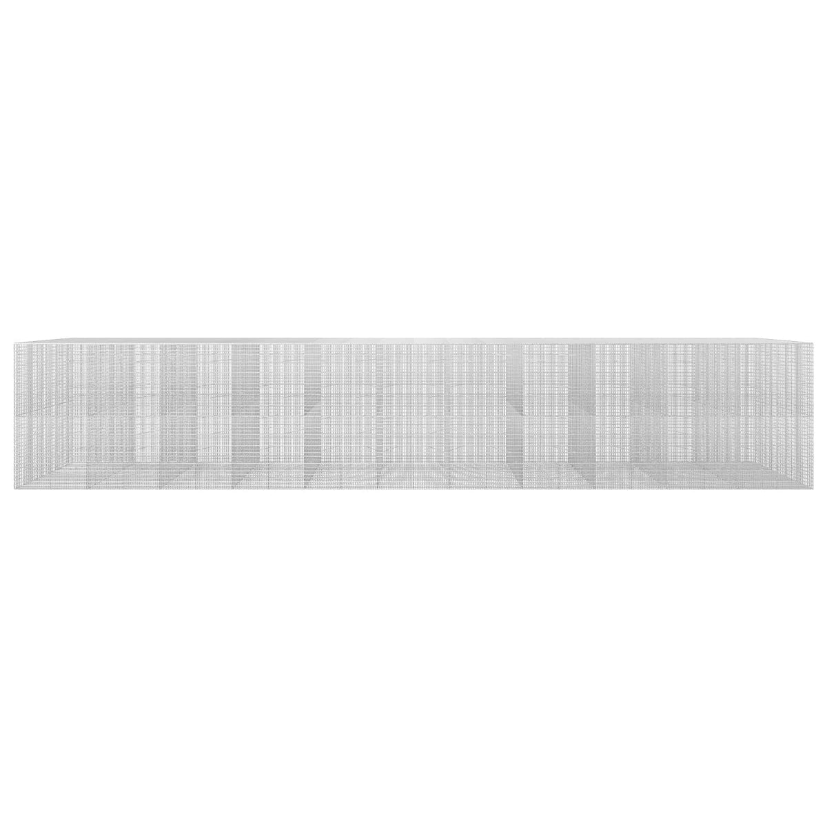 Gabion with 3.5 mm Wire and 5x2.5 cm Mesh 1100x100x200 cm
