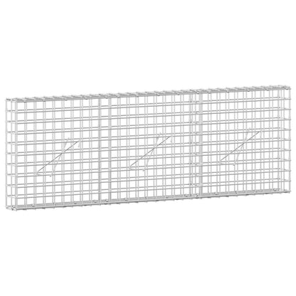 Gabion with 3.5 mm Wire and 5x5 cm Mesh 150x10x50 cm