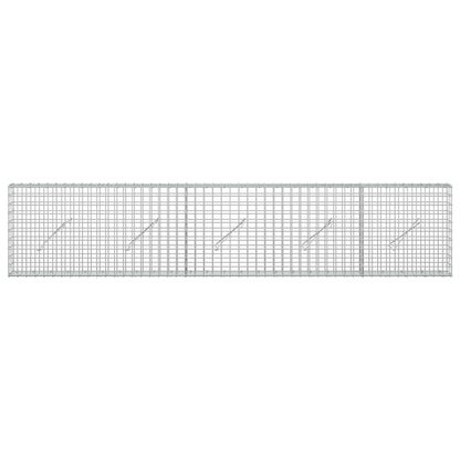 Gabion with 3.5 mm Wire and 5x5 cm Mesh 250x10x50 cm