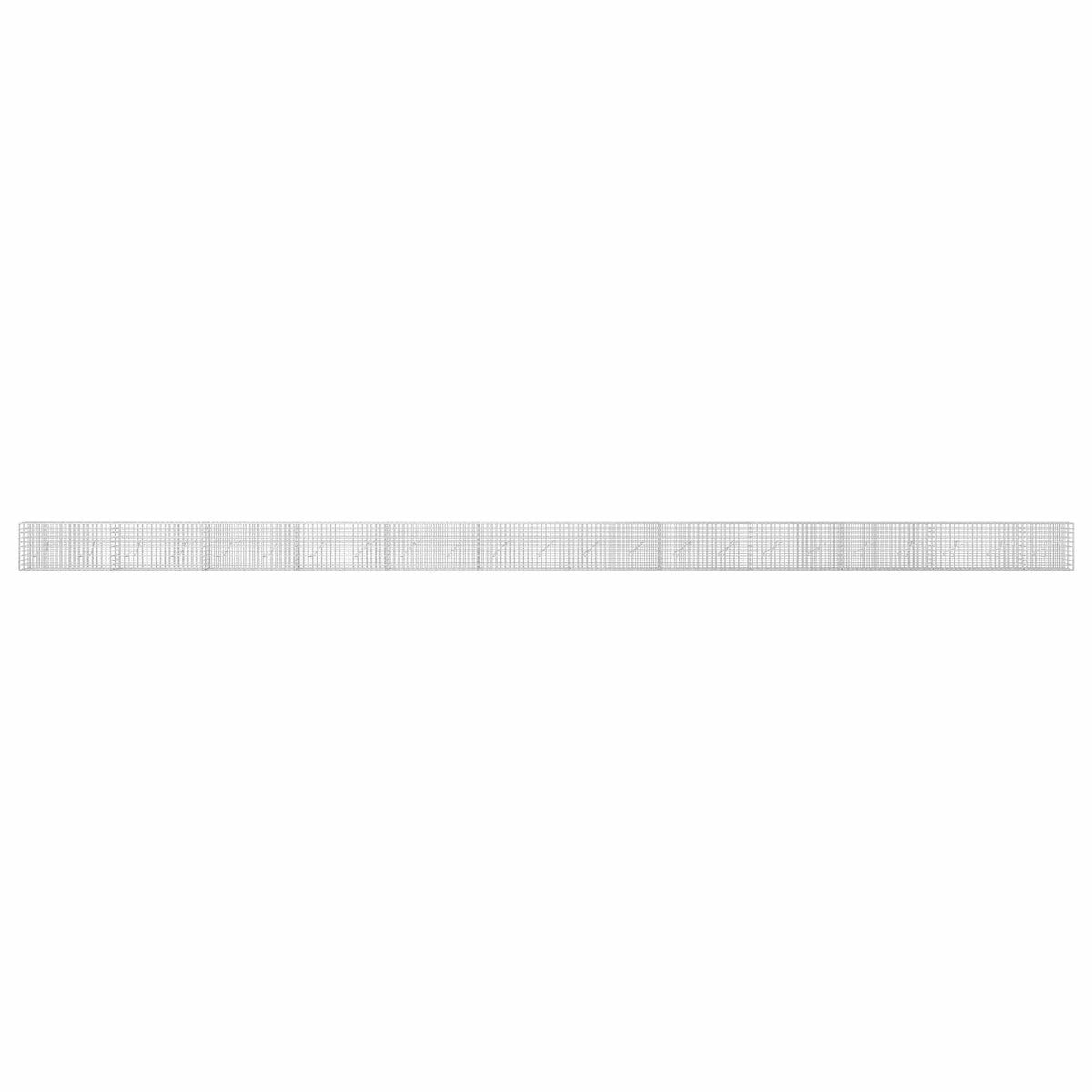 Gabion with 3.5 mm Wire and 5x5 cm Mesh 1150x10x50 cm