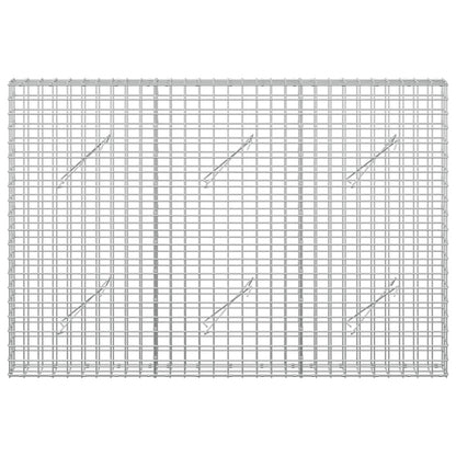 Gabion with 3.5 mm Wire and 5x5 cm Mesh 150x10x100 cm