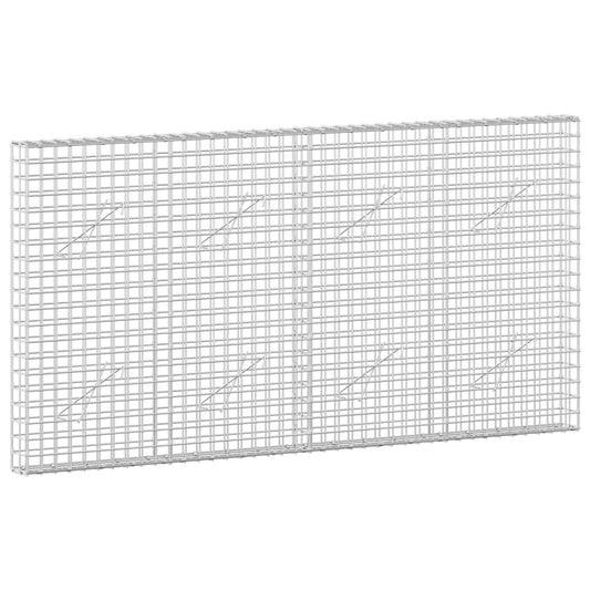 Gabion with 3.5 mm Wire and 5x5 cm Mesh 200x10x100 cm
