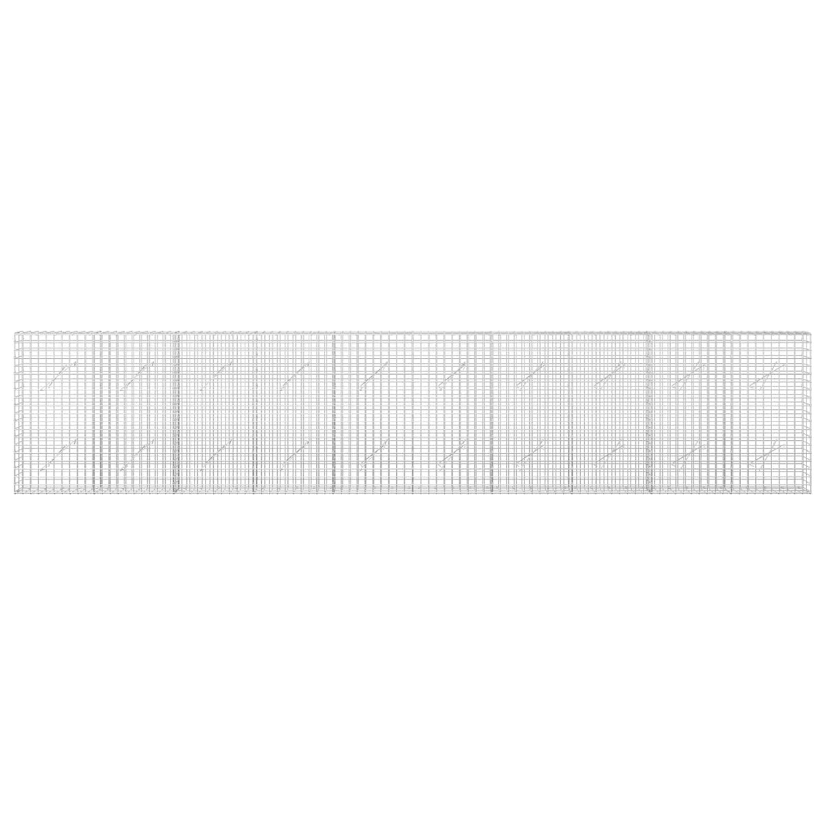 Gabion with 3.5 mm Wire and 5x5 cm Mesh 500x10x100 cm