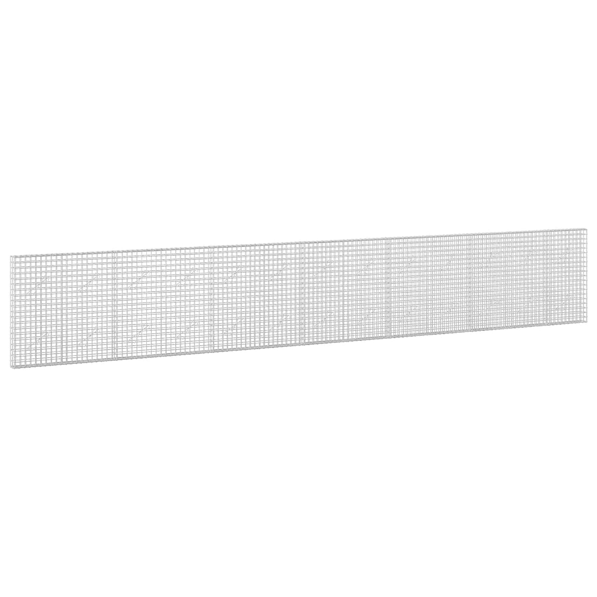 Gabion with 3.5 mm Wire and 5x5 cm Mesh 650x10x100 cm