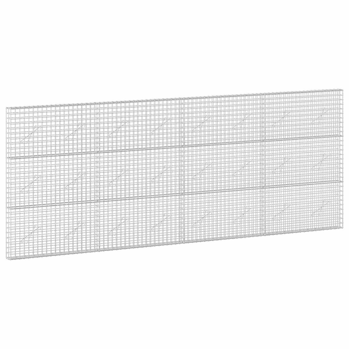Gabion with 3.5 mm Wire and 5x5 cm Mesh 400x10x150 cm