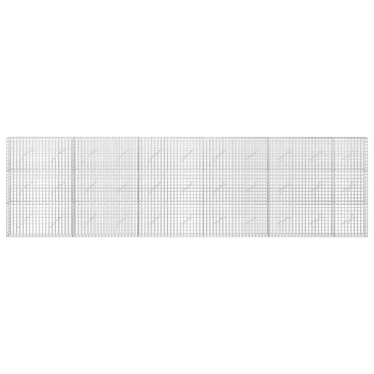 Gabion with 3.5 mm Wire and 5x5 cm Mesh 550x10x150 cm