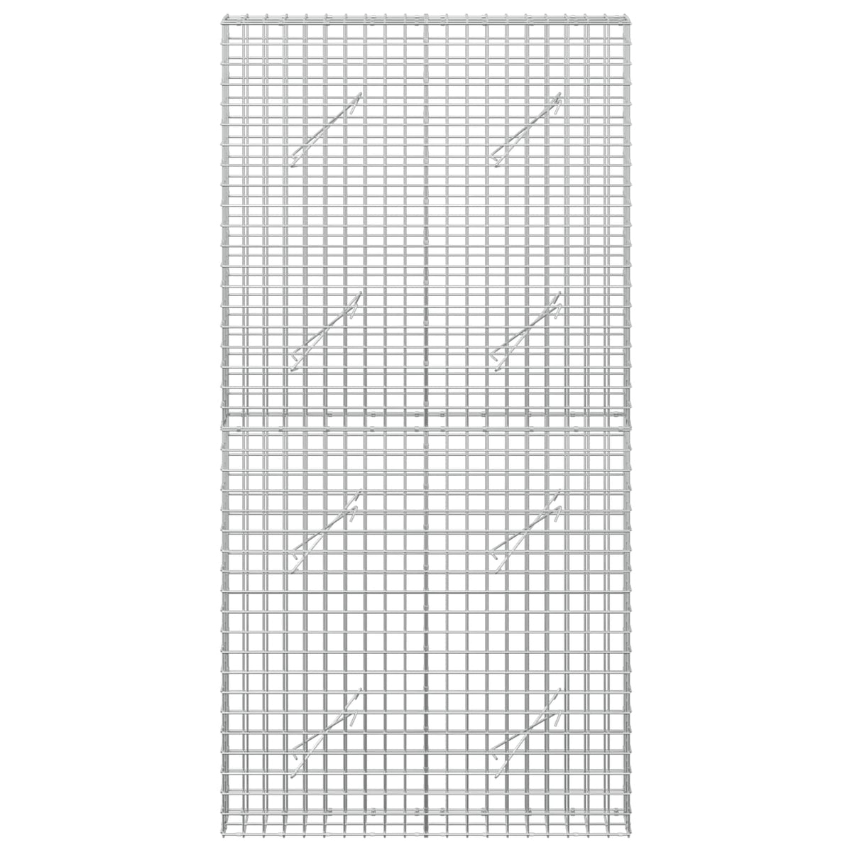 Gabion with 3.5 mm Wire and 5x5 cm Mesh 100x10x200 cm