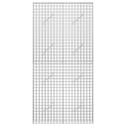 Gabion with 3.5 mm Wire and 5x5 cm Mesh 100x10x200 cm
