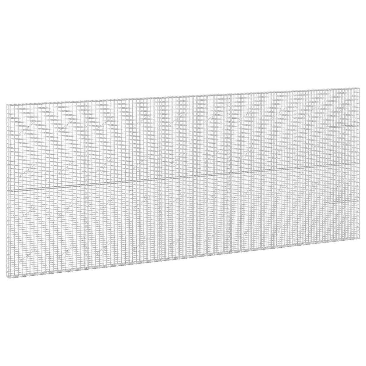 Gabion with 3.5 mm Wire and 5x5 cm Mesh 500x10x200 cm