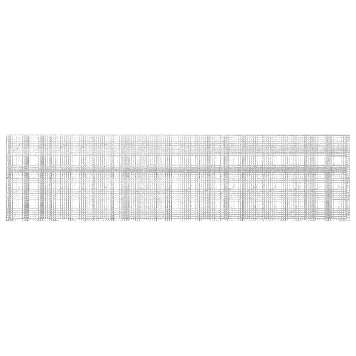 Gabion with 3.5 mm Wire and 5x5 cm Mesh 800x10x200 cm