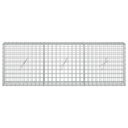 Gabion with 3.5 mm Wire and 5x5 cm Mesh 150x20x50 cm