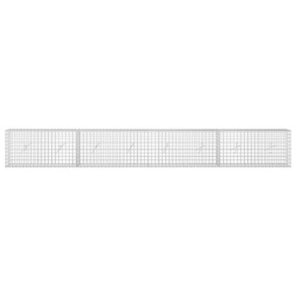 Gabion with 3.5 mm Wire and 5x5 cm Mesh 400x20x50 cm