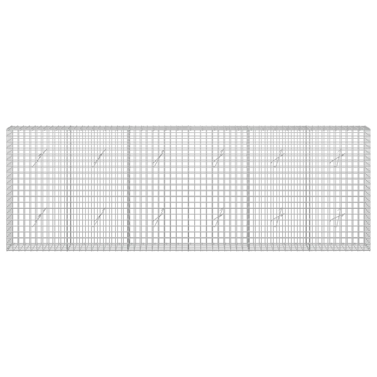 Gabion with 3.5 mm Wire and 5x5 cm Mesh 300x20x100 cm