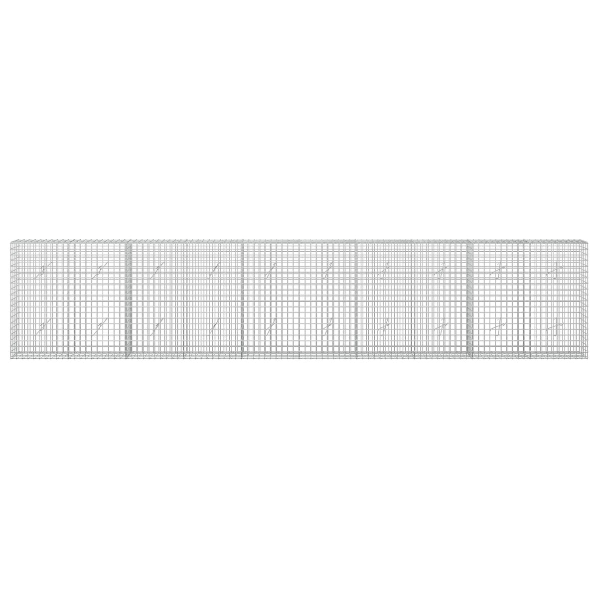 Gabion with 3.5 mm Wire and 5x5 cm Mesh 500x20x100 cm