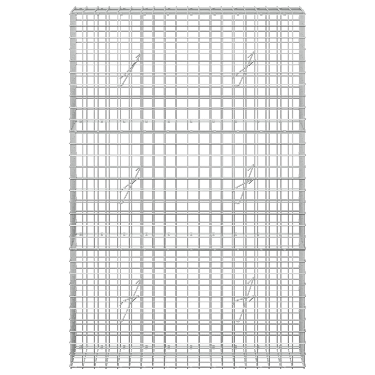 Gabion with 3.5 mm Wire and 5x5 cm Mesh 100x20x150 cm