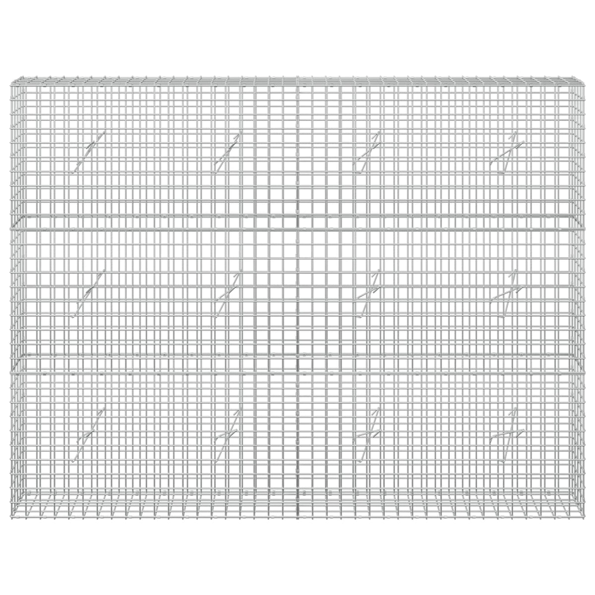 Gabion with 3.5 mm Wire and 5x5 cm Mesh 200x20x150 cm