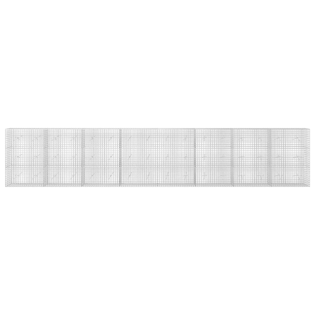 Gabion with 3.5 mm Wire and 5x5 cm Mesh 800x20x150 cm