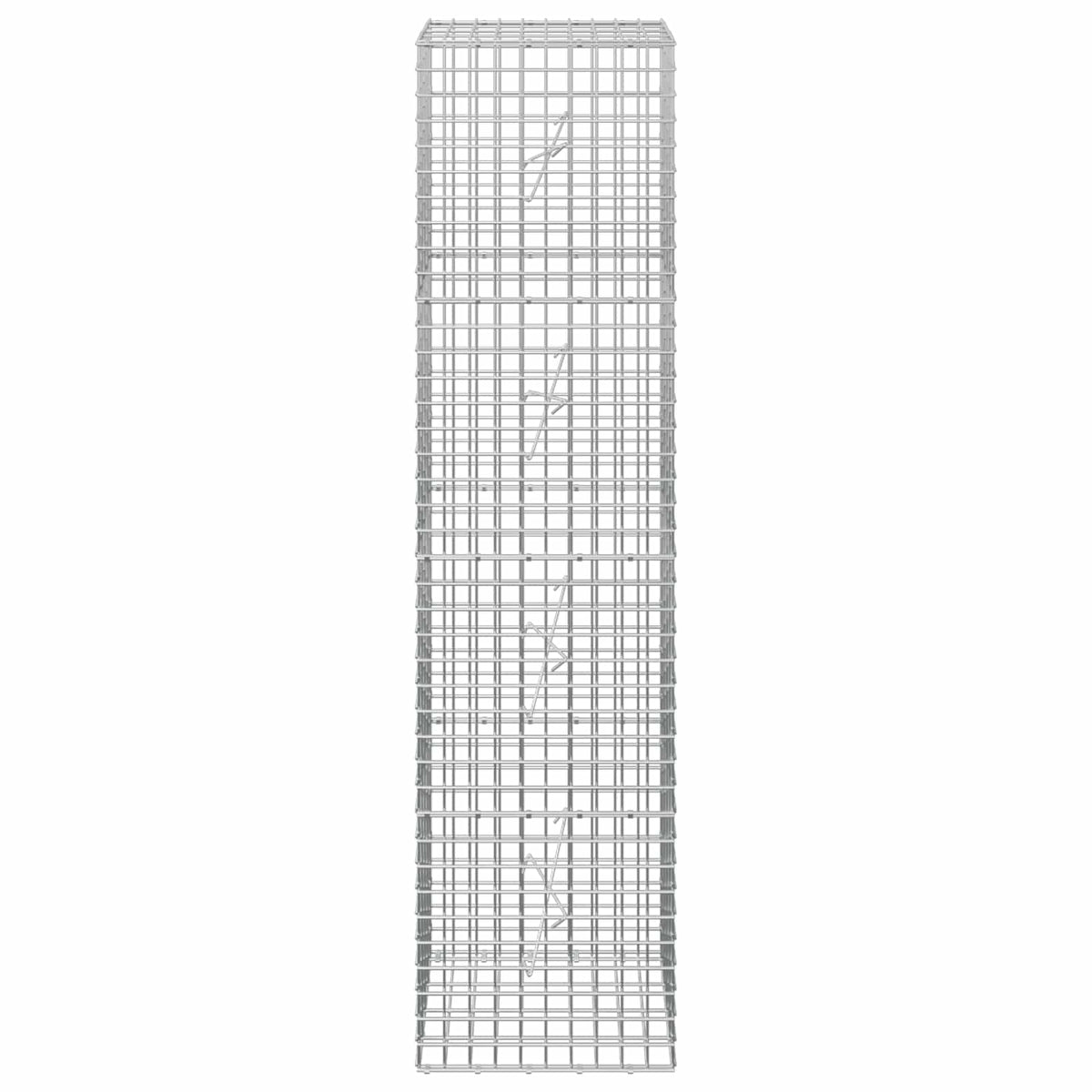 Gabion with 3.5 mm Wire and 5x5 cm Mesh 50x20x200 cm
