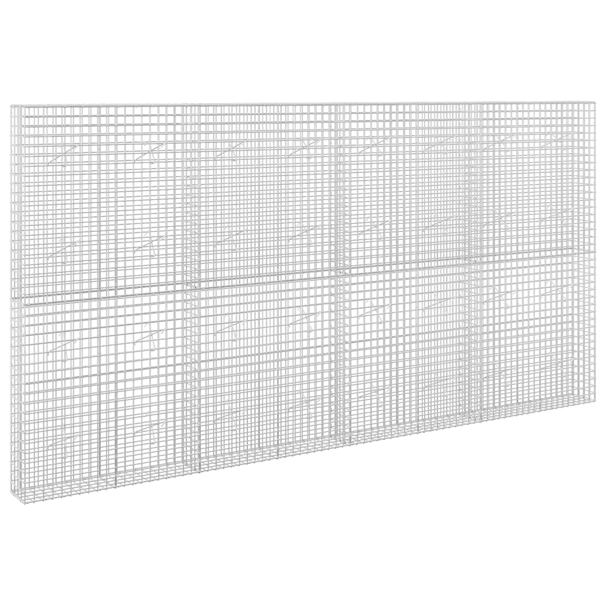 Gabion with 3.5 mm Wire and 5x5 cm Mesh 400x20x200 cm