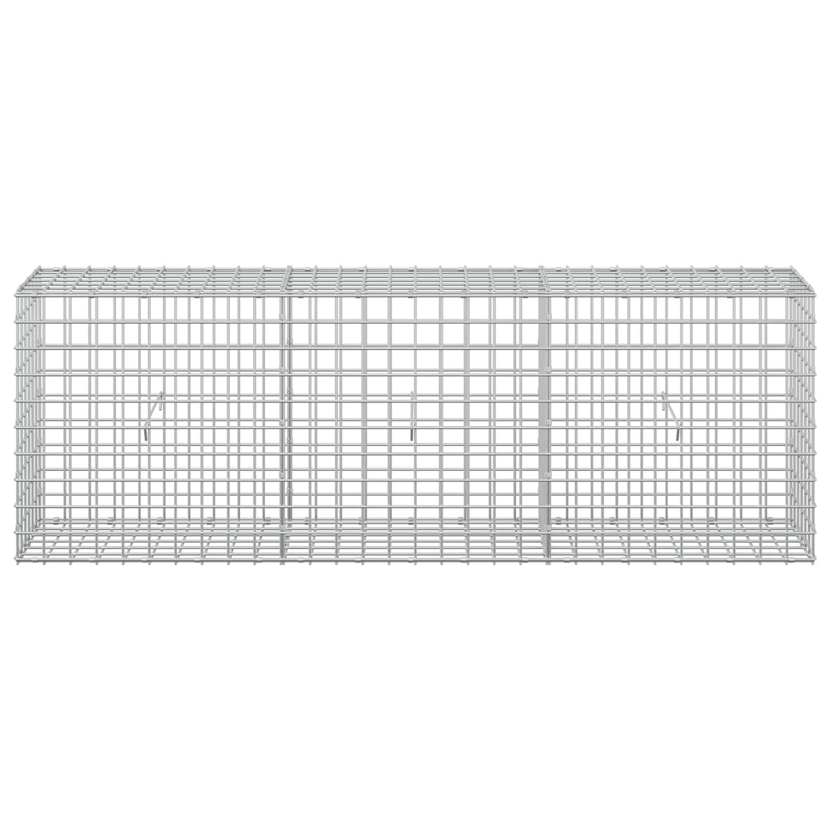 Gabion with 3.5 mm Wire and 5x5 cm Mesh 150x30x50 cm
