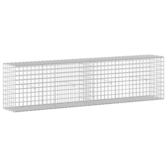 Gabion with 3.5 mm Wire and 5x5 cm Mesh 200x30x50 cm
