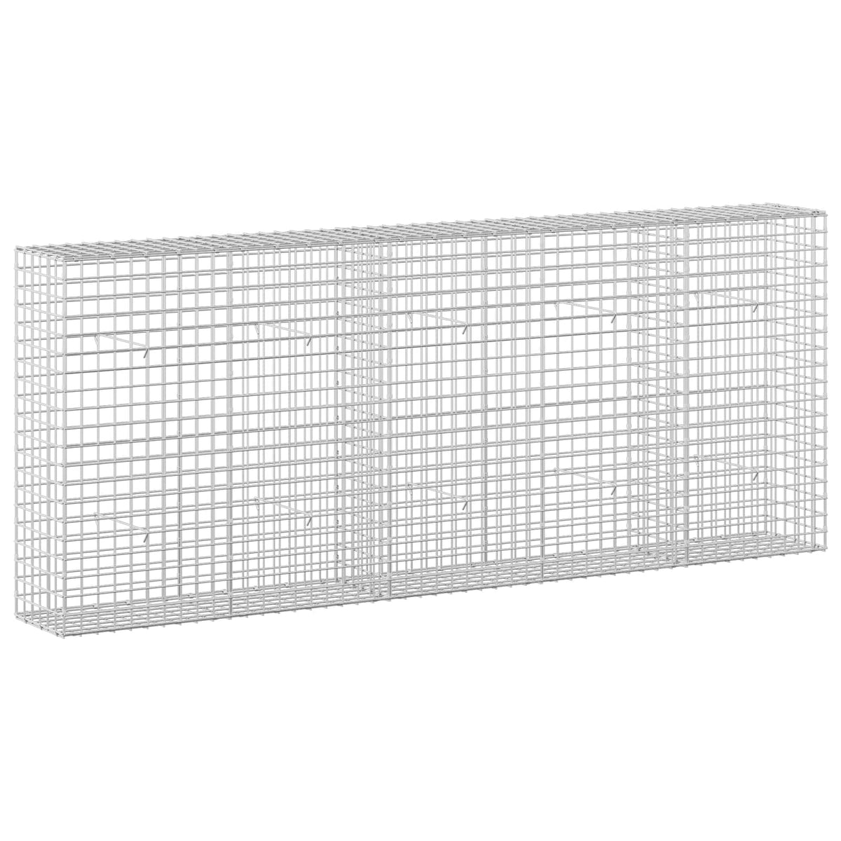 Gabion with 3.5 mm Wire and 5x5 cm Mesh 250x30x100 cm