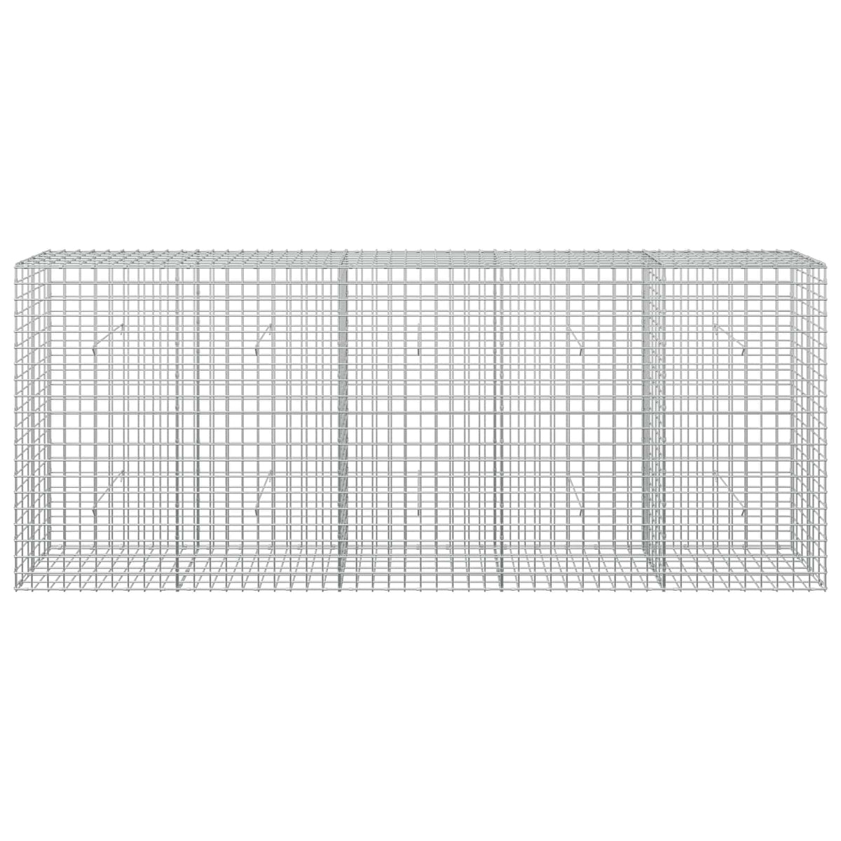 Gabion with 3.5 mm Wire and 5x5 cm Mesh 250x30x100 cm
