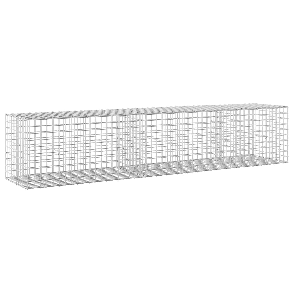 Gabion with 3.5 mm Wire and 5x5 cm Mesh 250x50x50 cm