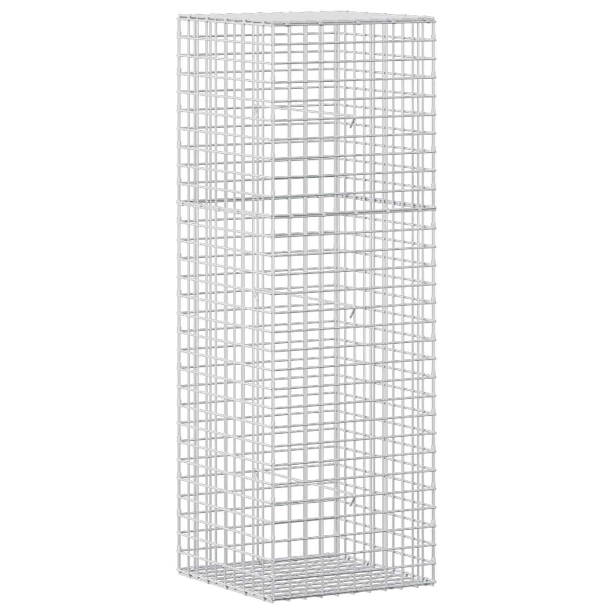 Gabion with 3.5 mm Wire and 5x5 cm Mesh 50x50x150 cm