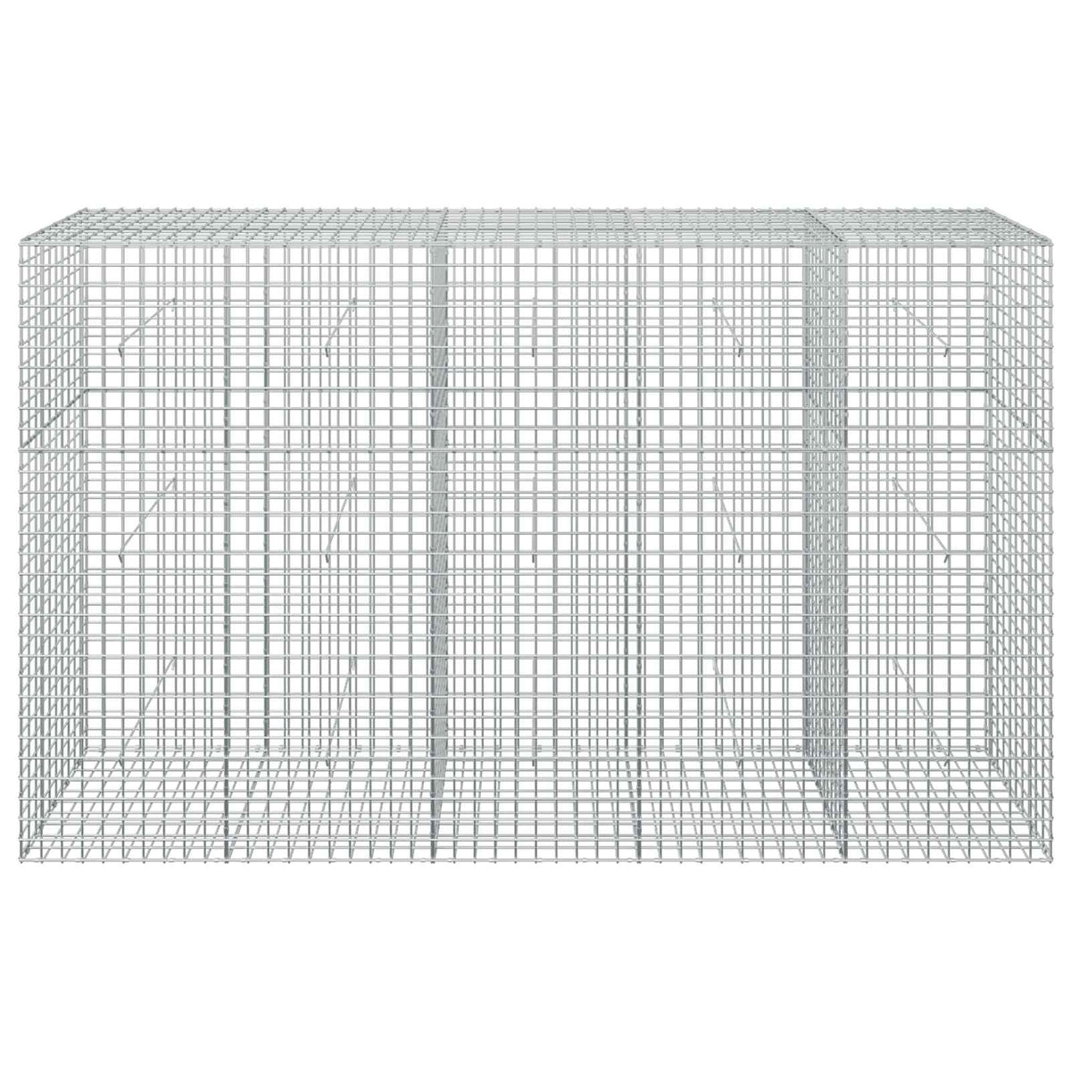 Gabion with 3.5 mm Wire and 5x5 cm Mesh 250x50x150 cm