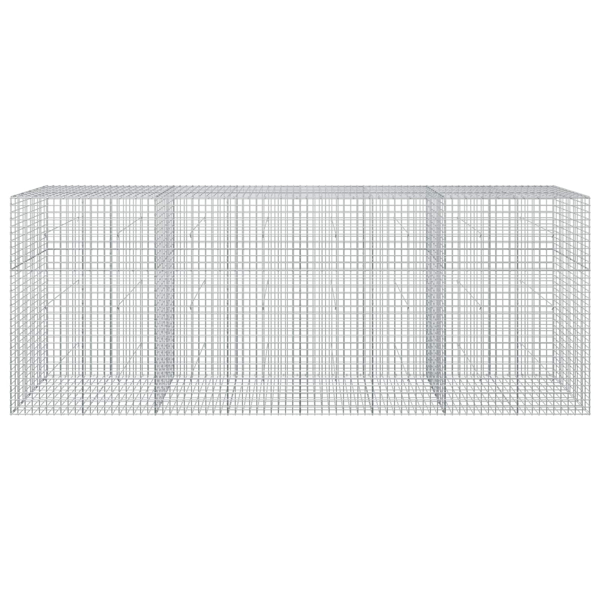 Gabion with 3.5 mm Wire and 5x5 cm Mesh 400x50x150 cm