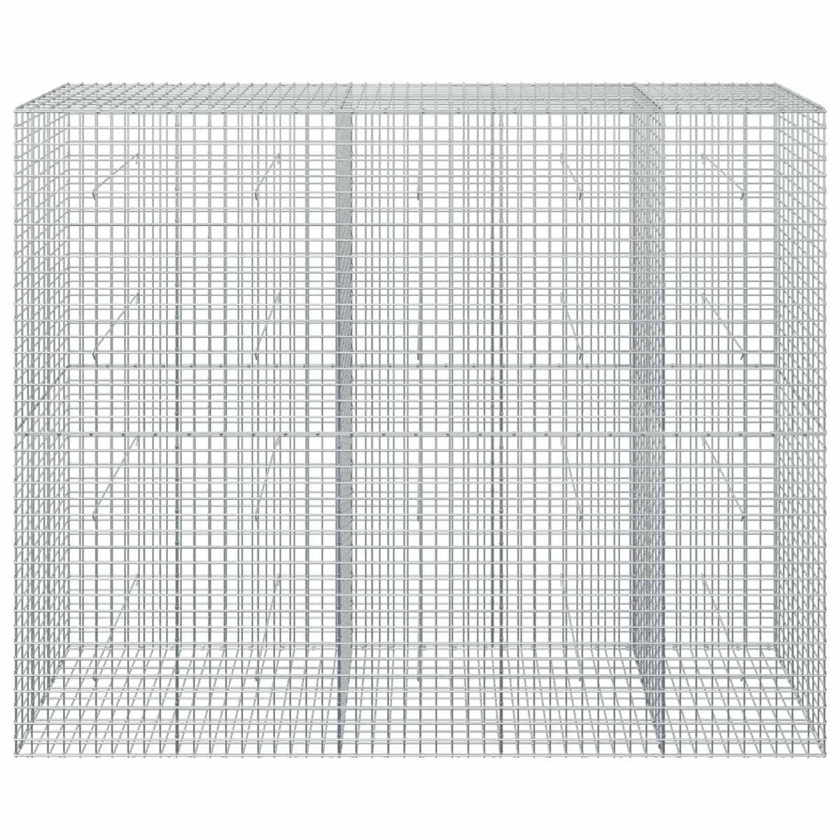 Gabion with 3.5 mm Wire and 5x5 cm Mesh 250x50x200 cm