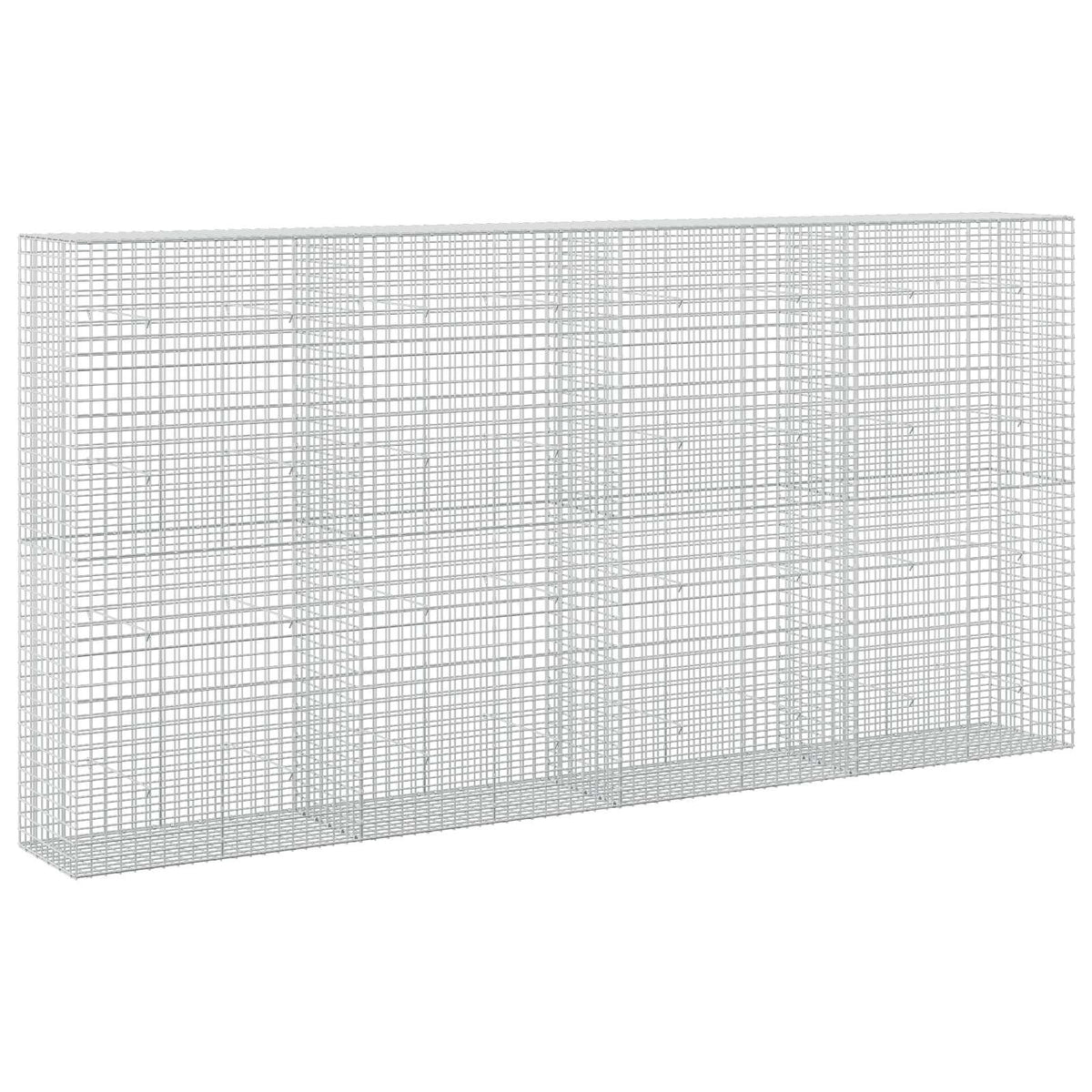 Gabion with 3.5 mm Wire and 5x5 cm Mesh 400x50x200 cm