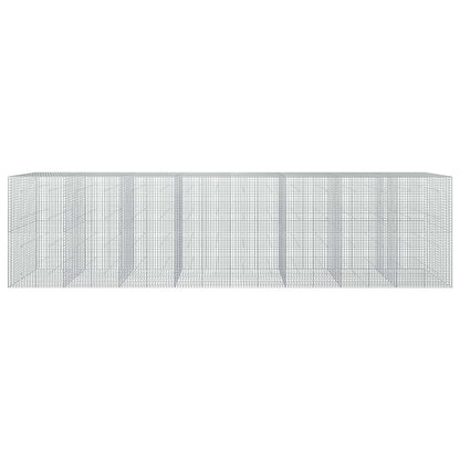 Gabion with 3.5 mm Wire and 5x5 cm Mesh 800x50x200 cm