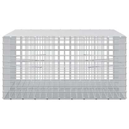 Gabion with 3.5 mm Wire and 5x5 cm Mesh 200x100x50 cm