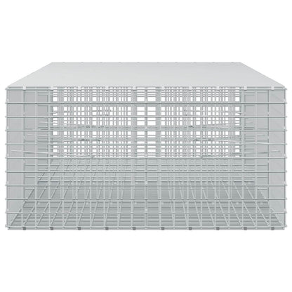 Gabion with 3.5 mm Wire and 5x5 cm Mesh 350x100x50 cm